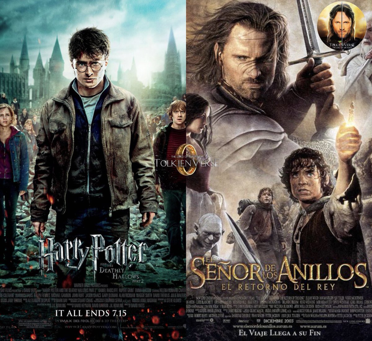 Hace 14 años que se estrenó la última película de Harry Potter y HBO ya está grabando una nueva adaptación de los libros. 

Hace 22 años de la última película de El Señor de los Anillos y todavía no se habla de ningún remake. 

¿Os gustaría una serie que abarcara todos los libros