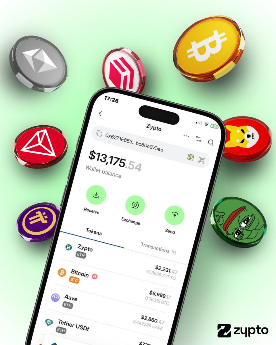 Zypto App (@zyptoapp) on Twitter photo Your 5 Favorite Cryptos, In One App
Swap across chains, spend worldwide, or store long-term with Zypto Vault Key Card
$BTC, $SHIB, $PEPE, $TRX, $ETH, $HIVE and $PI, all supported.
π zypto.com/crypto-app/dowβ¦
#FreeYourMoney with Zypto Your 5 Favorite Cryptos, In One App
Swap across chains, spend worldwide, or store long-term with Zypto Vault Key Card
$BTC, $SHIB, $PEPE, $TRX, $ETH, $HIVE and $PI, all supported.
π zypto.com/crypto-app/dowβ¦
#FreeYourMoney with Zypto