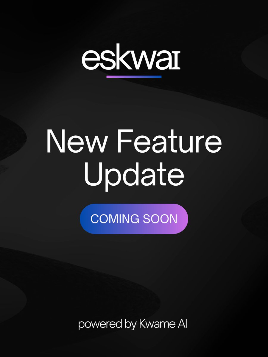 We can’t spill all the details yet… but let’s just say your workflows, experience and queries are about to get an upgrade 💡

Big reveal coming soon…

Until then, what’s one thing you wish Eskwai could do better?
#NewFeature #Eskwai #AILegalAssistant #LegalAssistant #LegalTech.