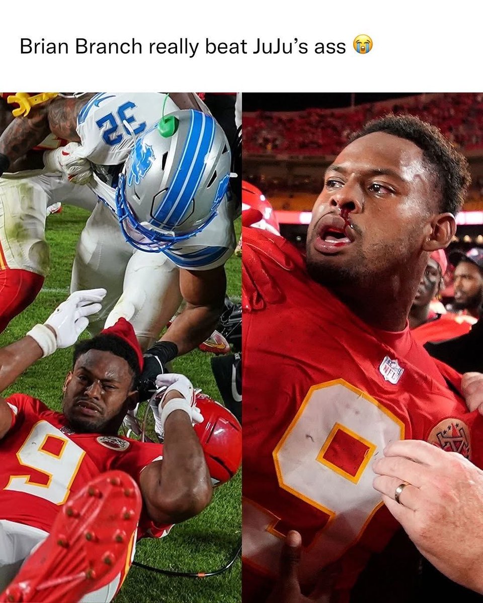 BeardedChaosss's tweet image. #IDontWantToOverreactBUT Brian Branch and Ju Ju fighting was the best part of Sunday night football!! The Cheifs are still ass and they are not back. @ThePatMcAfee