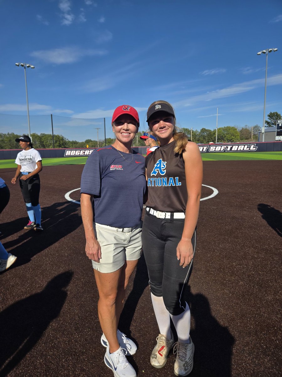 lizwaltrip1027's tweet photo. Huge thank you to Athletics for letting me help you guys out yesterday! Thank you to @rsusoftball for an amazing camp! It was great meeting you all and I had a great time! 
@DirectRecruits https://t.co/XHdeNHs0Gu