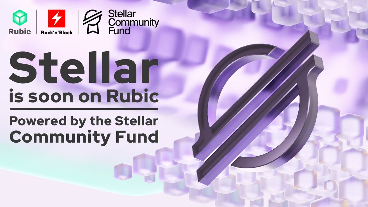 CryptoRubic's tweet image. Rubic x @StellarOrg confirmed! 

We’ve received the Stellar Community Fund grant to implement the integration.

With our tech partner @RockNBlockX, we’ll bring Stellar to Rubic’s Best Rate Finder, connecting @SoroswapFinance &amp;amp; @Allbridge_io for on-chain and cross-chain swaps.