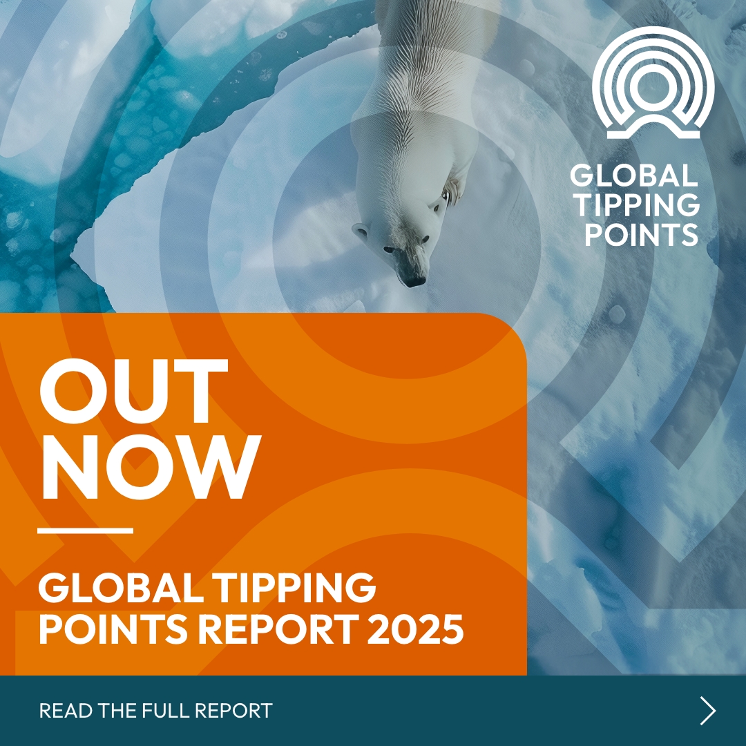 NOCnews's tweet image. The #GTPR2025 was released today with key contributions from NOC scientists.
It provides a temperature check on the status of dangerous #TippingPoints and opportunities in #PositiveTippingPoints.

👉global-tipping-points.org/resources-gtp/…

@UniofExeter @WWF_UK @GSI_Exeter @PIK_Climate @wwfbrasil