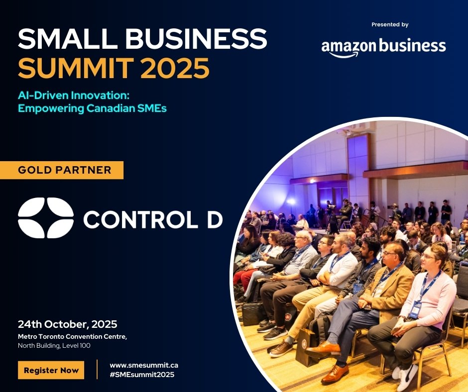 ControlDNS's tweet image. We’re excited to announce that Control D is a proud sponsor of the CanadianSME Small Business Summit 2025!
On October 24th, we’ll be at the Metro Toronto Convention Centre, showcasing how Control D is helping Canadian SMBs strengthen their online security and privacy with…