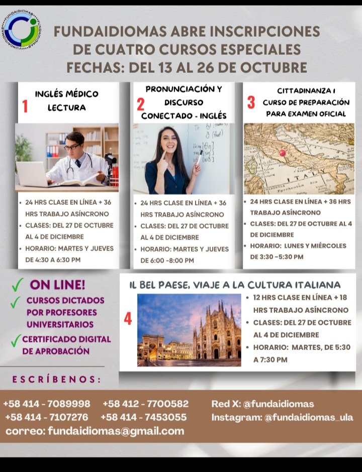 Fundaidiomas (@fundaidiomas) on Twitter photo 