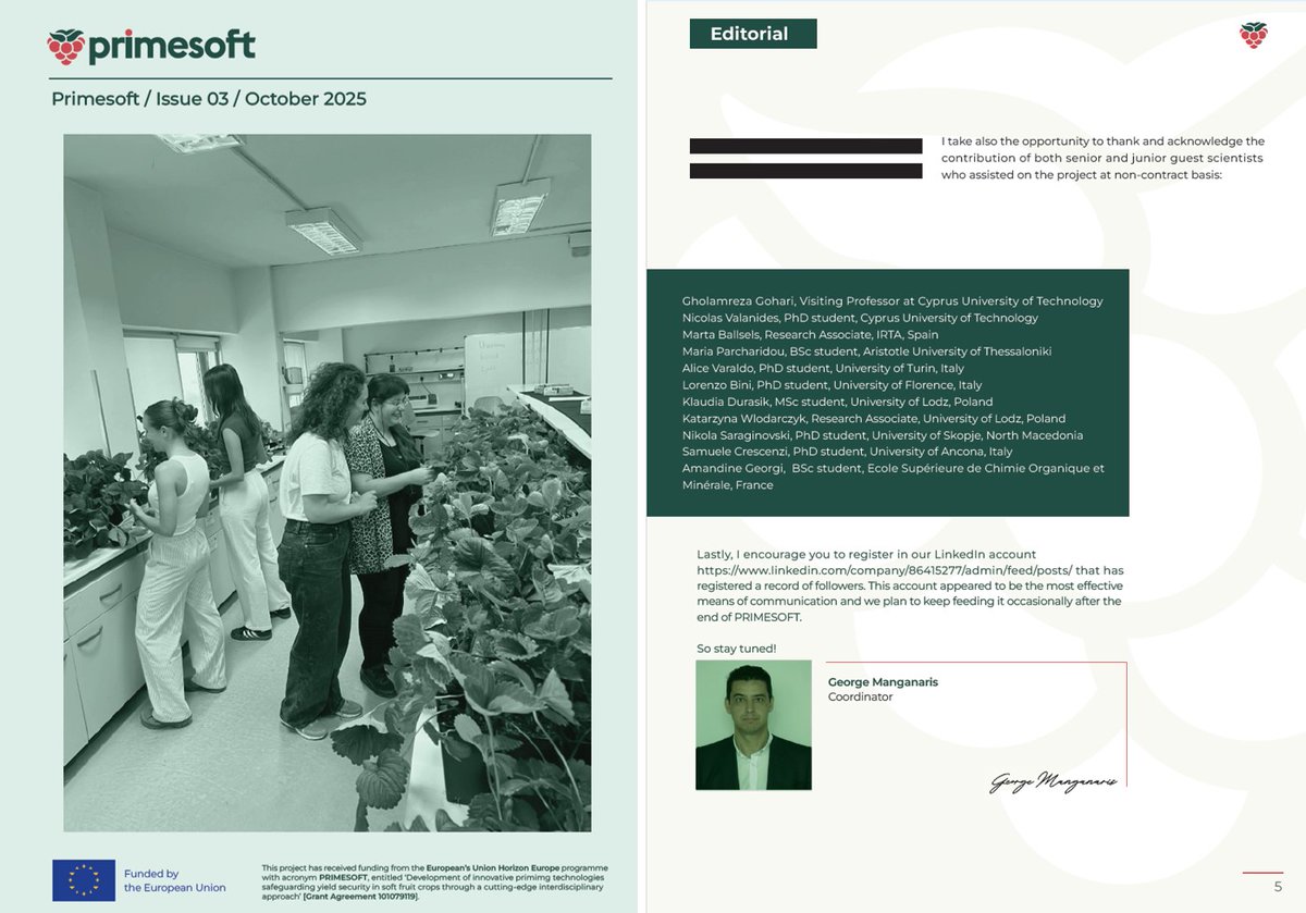 The 3rd annual newsletter of PRIMESOFT_Horizon Europe project is now available on line 

Check it out at hashtag#flipbook format through the link: heyzine.com/flip-book/e537… 

Sections:

✔️ Editorial
✔️ PRIMESOFT objectives 
✔️Annual Steering Committee Meeting 
✔️Our research