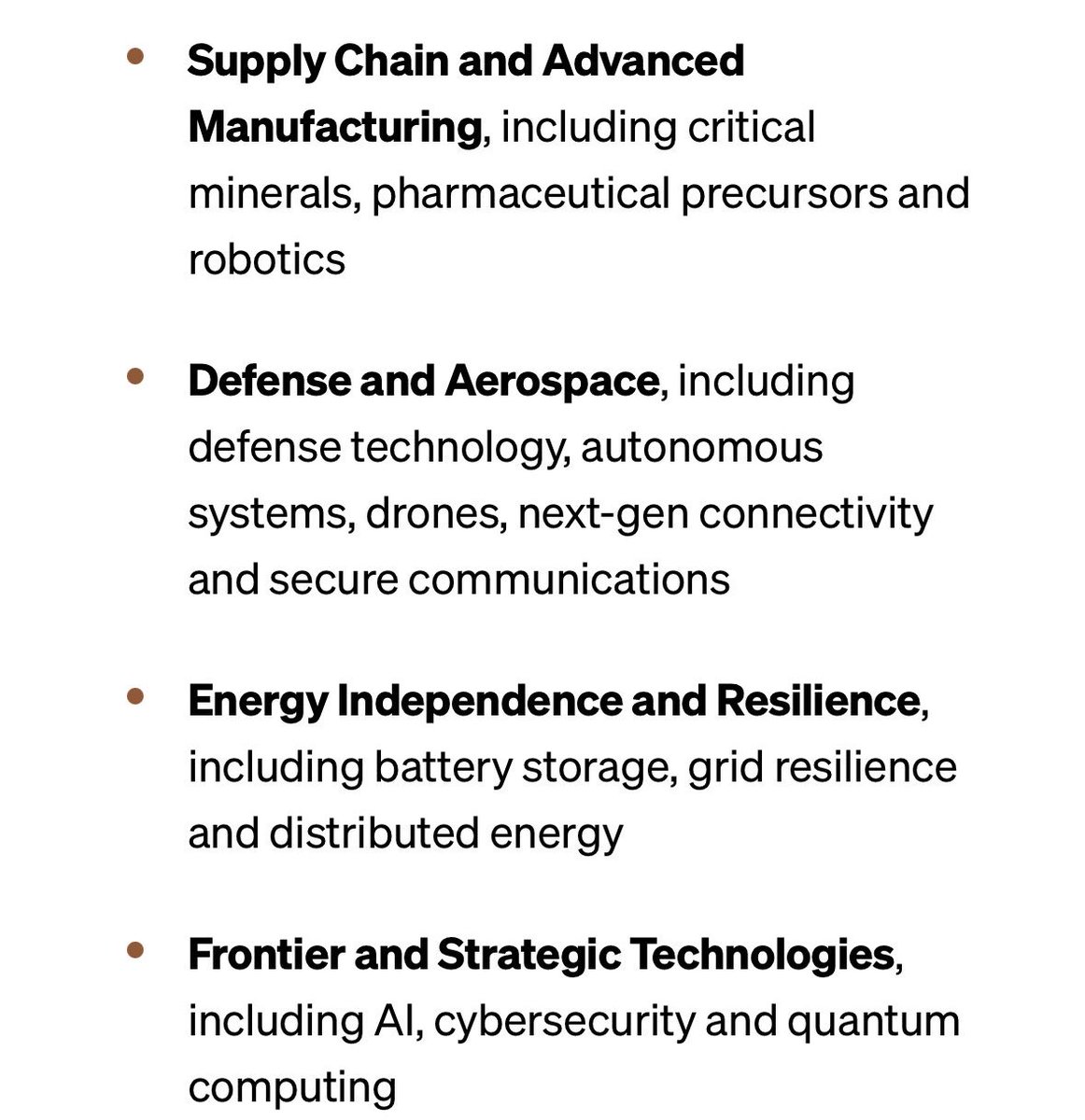 Geiger_Capital's tweet image. Wow.
JPMorgan is launching a $1.5 Trillion initiative to boost critical industries in America:
“It has become painfully clear that the United States has allowed itself to become too reliant on unreliable sources of critical minerals, products and manufacturing.” -Jamie Dimon 🇺🇸