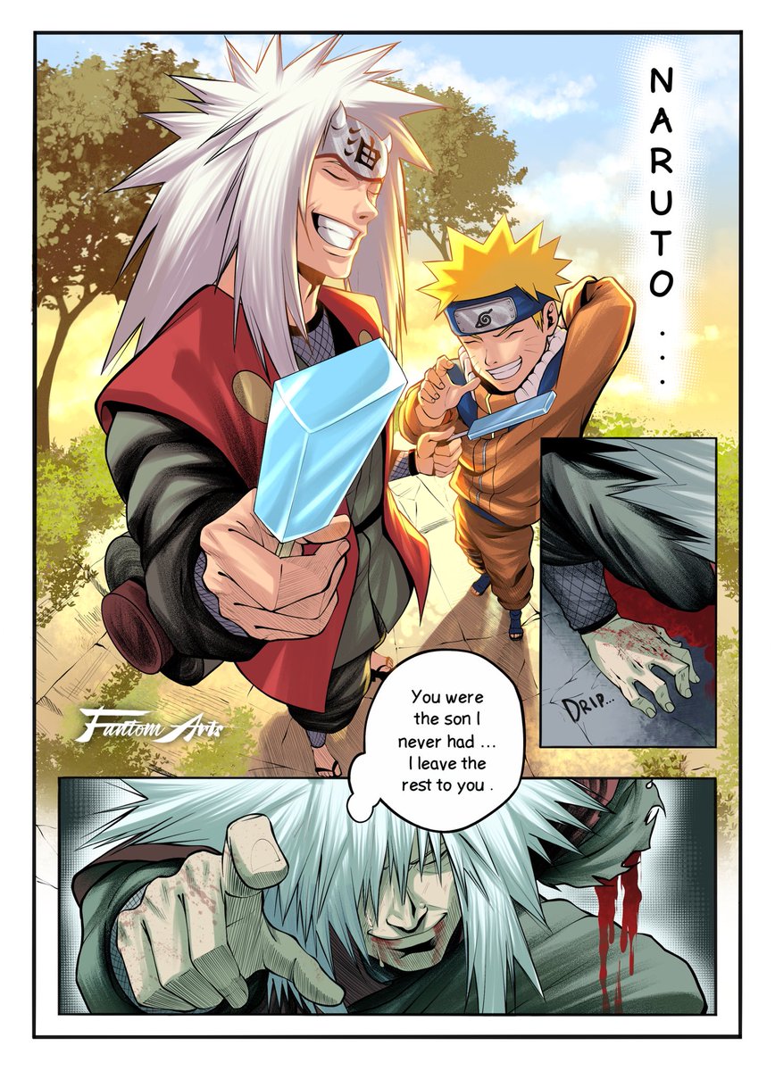 The Tale of Jiraya the Gallant - Commission 🍥 #Naruto #Jiraiya