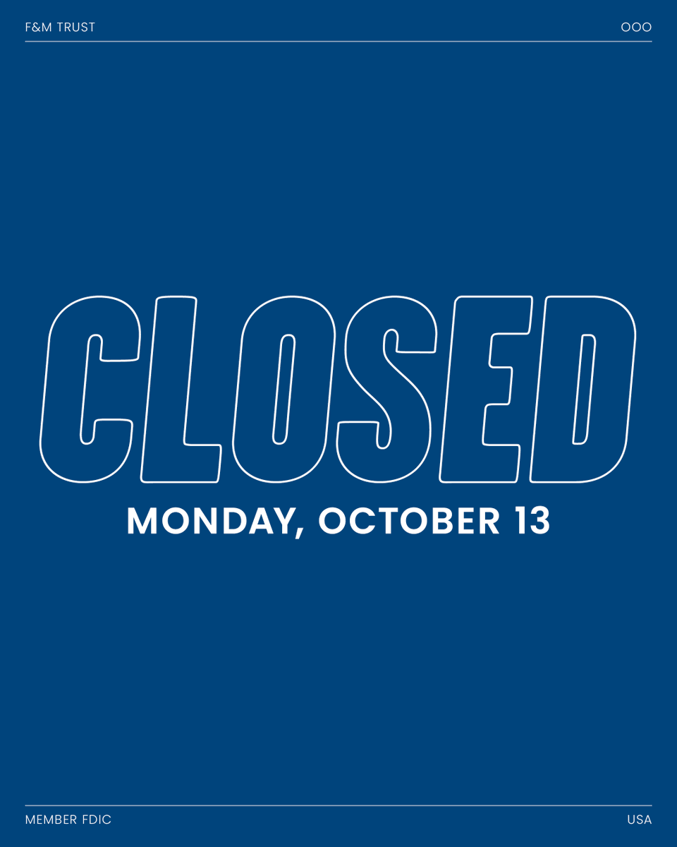 F&M Trust tweet media