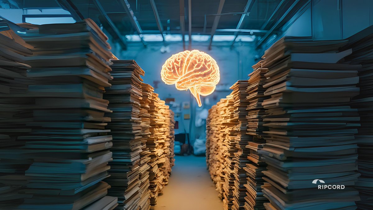 getripcord's tweet image. 🚨 AI is only as smart as the data it can access.
Up to 80% of enterprise info is stuck in paper, PDFs, and legacy systems — leaving AI blind to critical insights.
The fix? Document #Digitization. ✅
Read more: hubs.li/Q03MHdjl0
#AI #DocumentScanning #DataStrategy