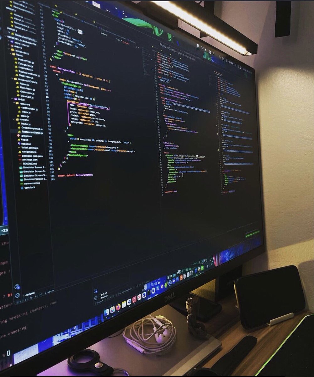 kene_lamarr's tweet image. Why i luv React Native? It creates an enabling environment to build native iOS & Android apps. Another plus; maximized code reuse ♻️😇