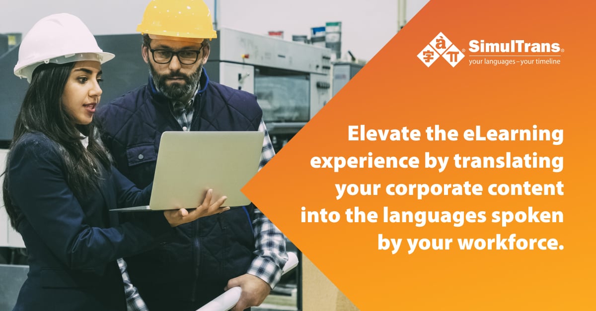 SimulTrans's tweet image. 👉Start your next eLearning localization project with this handy checklist: hubs.ly/Q03MwSz60
#GlobalContentSolutions #eLearning #VideoLocalization