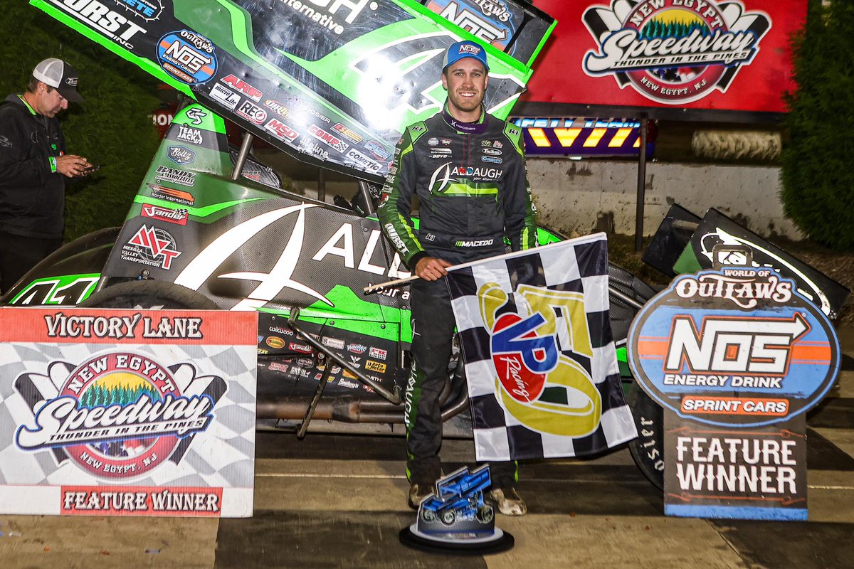 Congratulations to Carson Macedo on his 58th career World of Outlaws NOS Energy Drink Sprint Car win!🏁

#Wilwoodracing