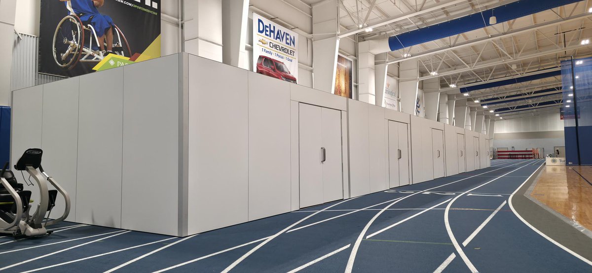 Highmark_Tech's tweet image. Highmark is thrilled to be a sponsor of the 2025 World ParaVolley Sitting Volleyball World Cup at Turnstone Center! We provided (6) 16’x16’ rooms with French doors and LED lit ceilings, which are being used for team locker rooms. @turnstonecenter #worldparavolley
