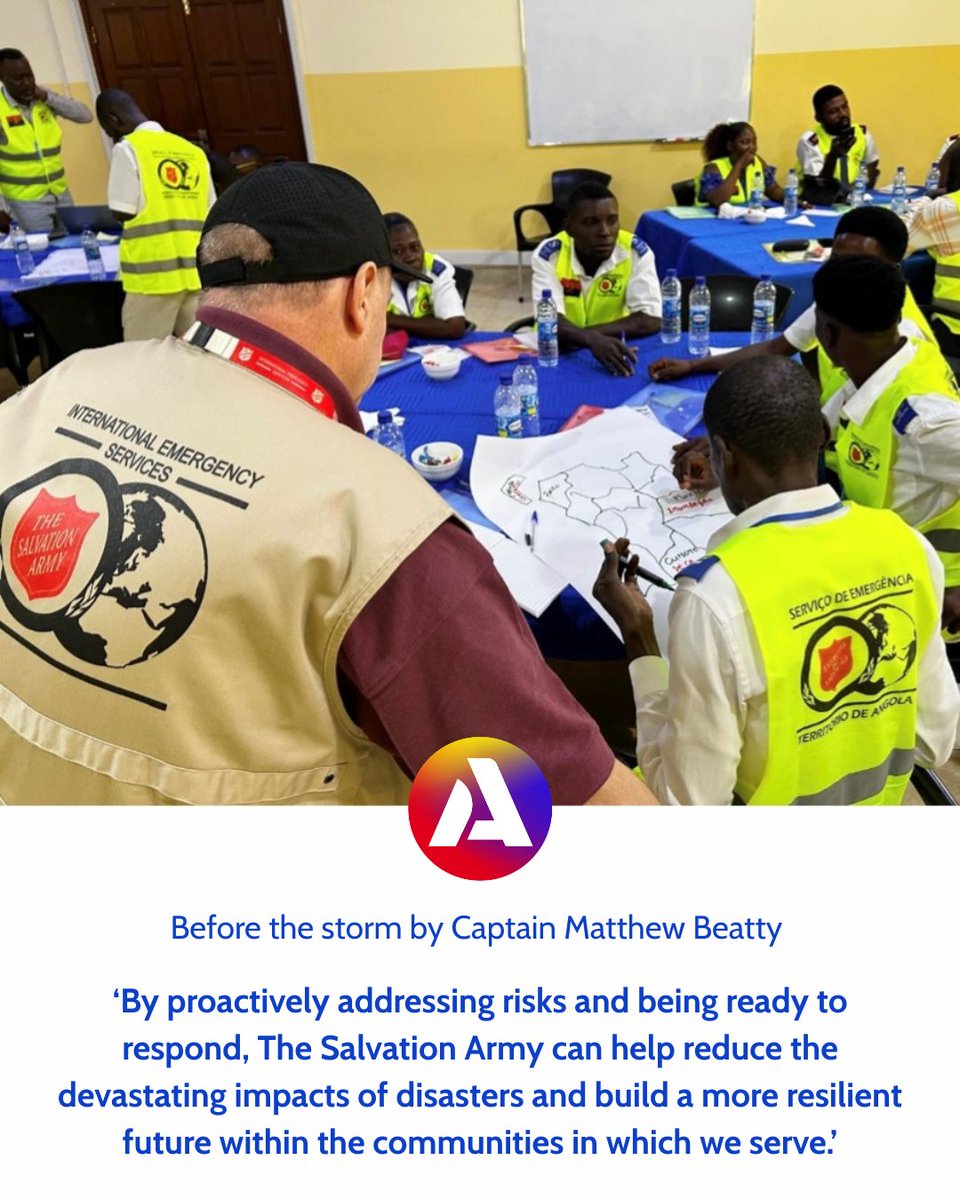 On International Day for Disaster Risk Reduction, Captain Matthew Beatty shares how The #SalvationArmy is working in neighbourhoods around the world to promote the power of #preparedness, creating safer and more resilient communities.  

📢Read more sar.my/before-the-sto…