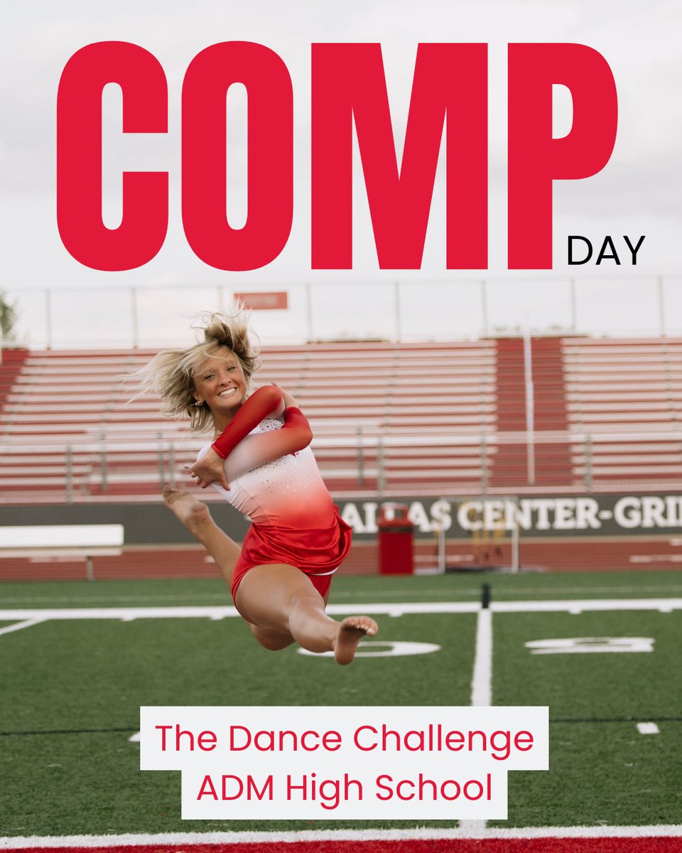 ❤ #CompDay

📍 ADM High School
🕘 Competition starts at 9:30am
🏆 Awards at 3:25pm