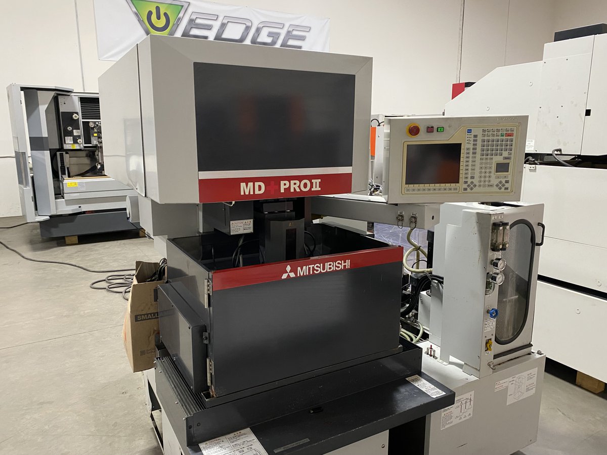 EdgeUpdate's tweet image. Mitsubishi MD+Pro II Wire EDM for sale 
stk#11236, New in 2010. More Info: edgemachinetools.com/equipment/7319…
📷