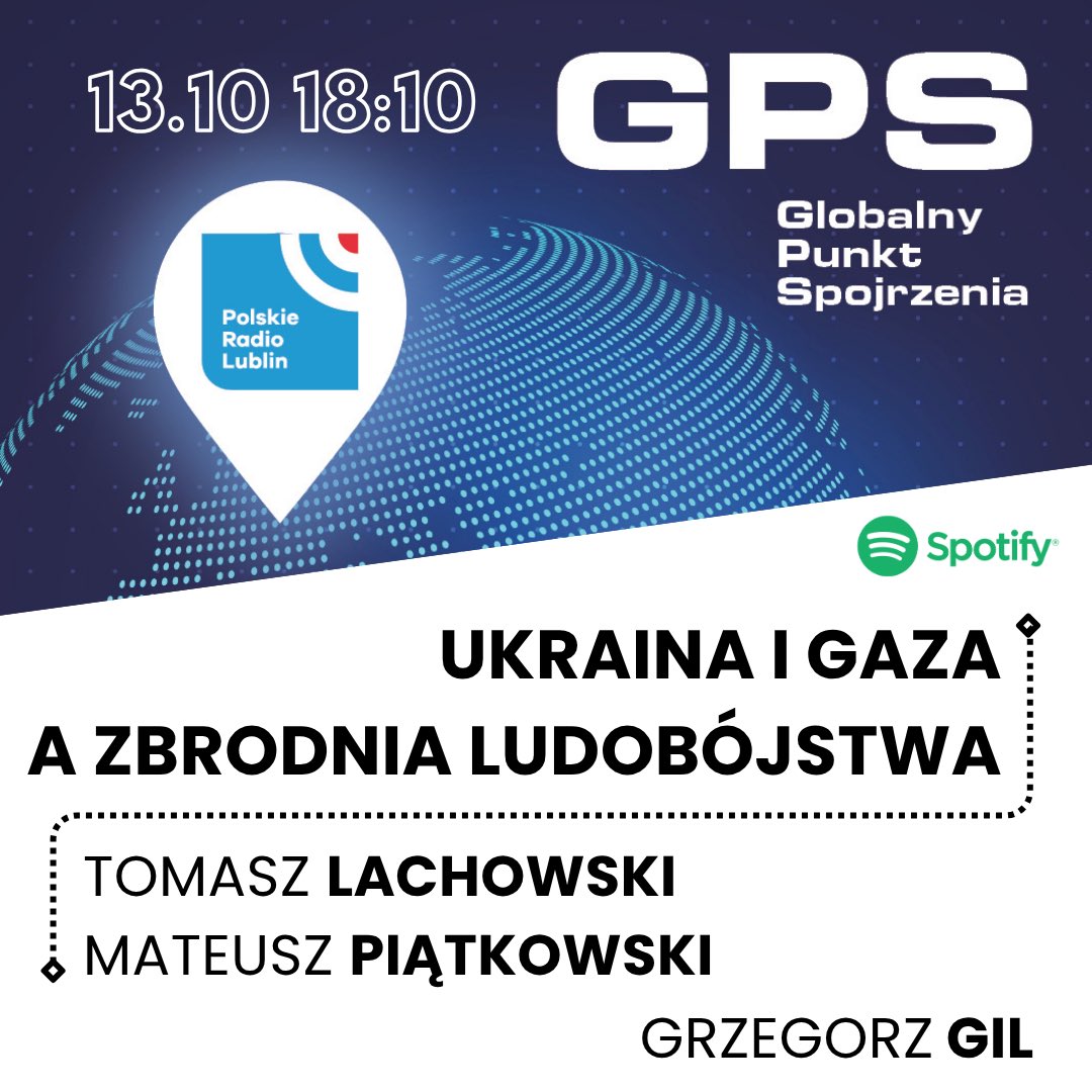 Grzegorz Gil 高傑 (@gilgrzegorz) on Twitter photo ☝️Prawna definicja „genocydu” i jej geneza.
❓Co można z nią zrobić w kontekście dwóch wojen - tej Rosji i operacji Izraela?
❓Czy kwalifikacja prawna ich działań jest bezdyskusyjna wobec obiektywnego cierpienia wśród cywilów? 🌐🎙️#polskiGPS <a href="/TomaszLachowsk1/">Tomasz Lachowski</a> <a href="/MPiatkowski1/">Mateusz Piątkowski</a> ⬇️ ☝️Prawna definicja „genocydu” i jej geneza.
❓Co można z nią zrobić w kontekście dwóch wojen - tej Rosji i operacji Izraela?
❓Czy kwalifikacja prawna ich działań jest bezdyskusyjna wobec obiektywnego cierpienia wśród cywilów? 🌐🎙️#polskiGPS <a href="/TomaszLachowsk1/">Tomasz Lachowski</a> <a href="/MPiatkowski1/">Mateusz Piątkowski</a> ⬇️