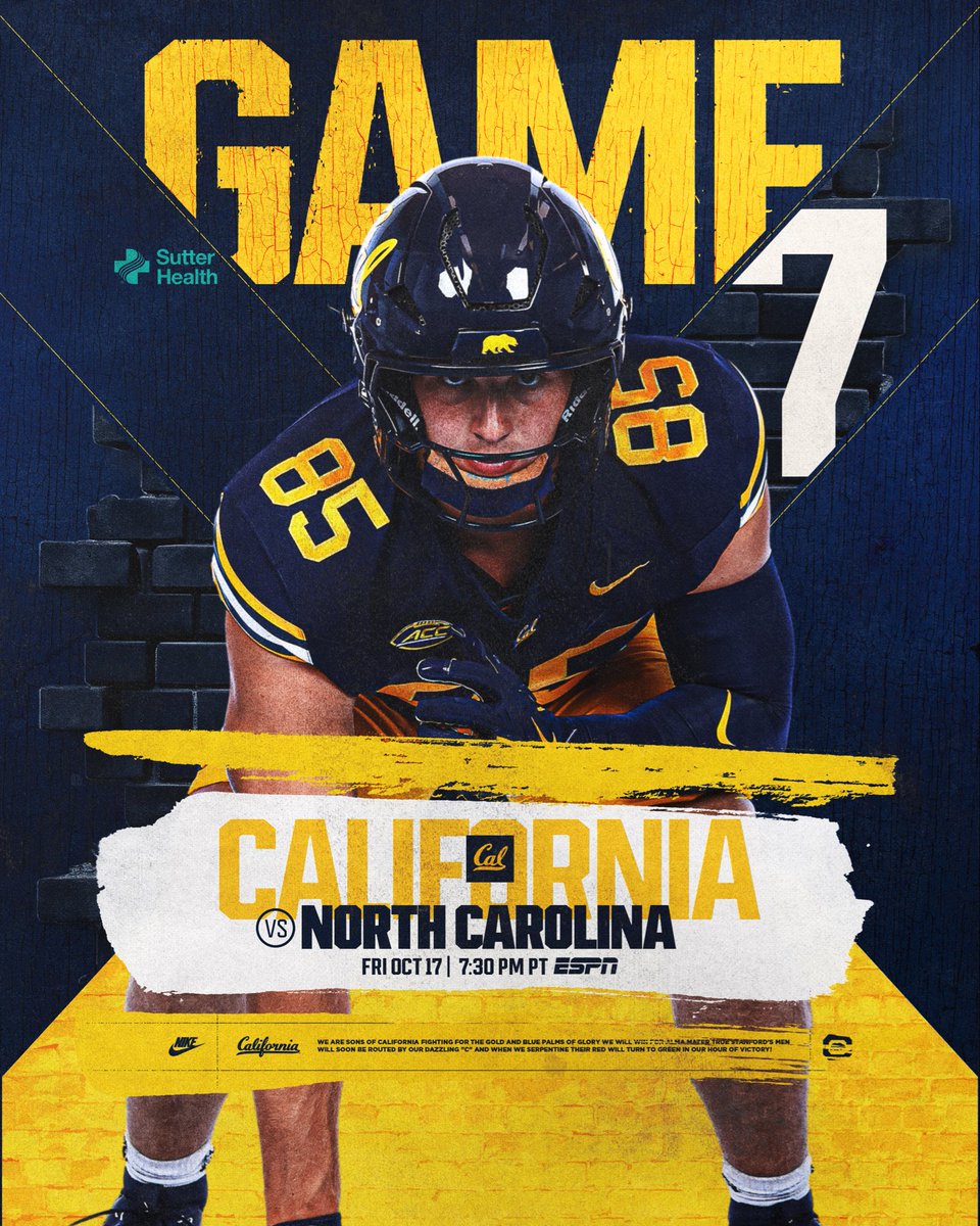 Cal Football tweet media