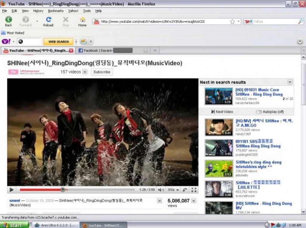 jonghyyun's tweet image. 16 years ago ring ding dong was released and i found these screenshots i had from early 2010