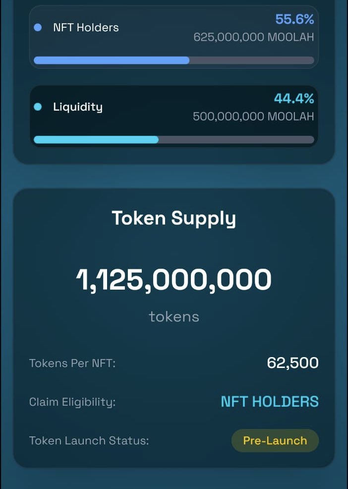 Beike96's tweet photo. @moanalabsdotfun This appearing on their site..
Only NFT holders will be eligible for the airdrop claim tomorrow https://t.co/1ugApfNFQ5