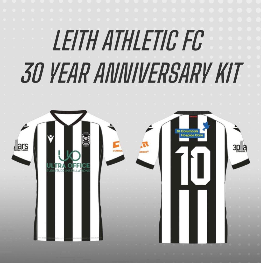 A massive thank you to our sponsors on our new 30th Anniversary kit. Your support means the world to our club, and our community. 

• Ultra Office Furniture Installations
• Three Pillars Financial Planning
• Consider it

And a special thank you to St Columbia’s Hospice Care,