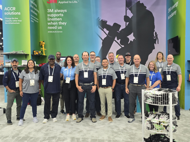 3MUtility_Jim's tweet photo. Thanks to everyone that stopped by the 3M Booth during the @UtilityExpo. This continues to be the best show for us and a great way to showcase 3M Products. Congrats to everyone that participated in our Hole-in-One Challenge! See you in 2 years! https://t.co/BwrKhJoOl7 https://t.co/JSjacMXWl5