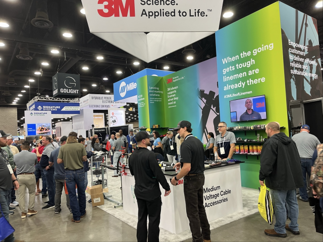 3MUtility_Jim's tweet photo. Thanks to everyone that stopped by the 3M Booth during the @UtilityExpo. This continues to be the best show for us and a great way to showcase 3M Products. Congrats to everyone that participated in our Hole-in-One Challenge! See you in 2 years! https://t.co/BwrKhJoOl7 https://t.co/JSjacMXWl5