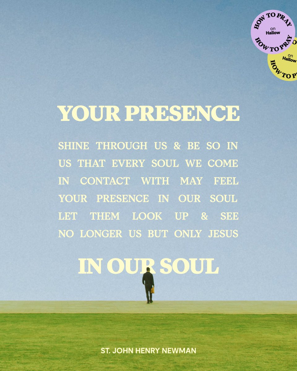 BlssdSacrament's tweet image. There is still time to join in our parish's first prayer challenge, "How to Pray" with Hallow!

➡️ Join our parish page on the Community tab to join the challenge! Let’s journey together. #HowToPray #PrayerChallenge #HallowApp #CatholicCommunity