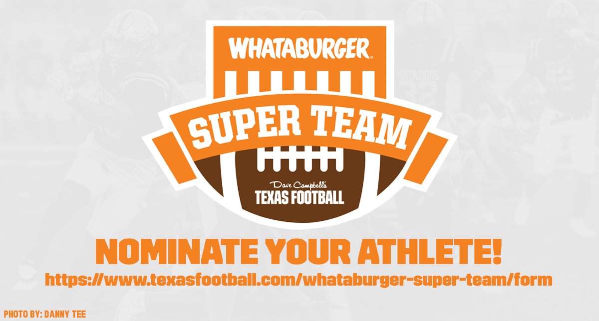 WhataSuperTeam's tweet image. 🚨It's go time for WEEK 8🚨
Who have been the best #txhsfb players across the state in Week 8 so far??? Nominate them for the @Whataburger Super Team using the link below⬇️
texasfootball.com/whataburger-su…
@dctf | #dctf