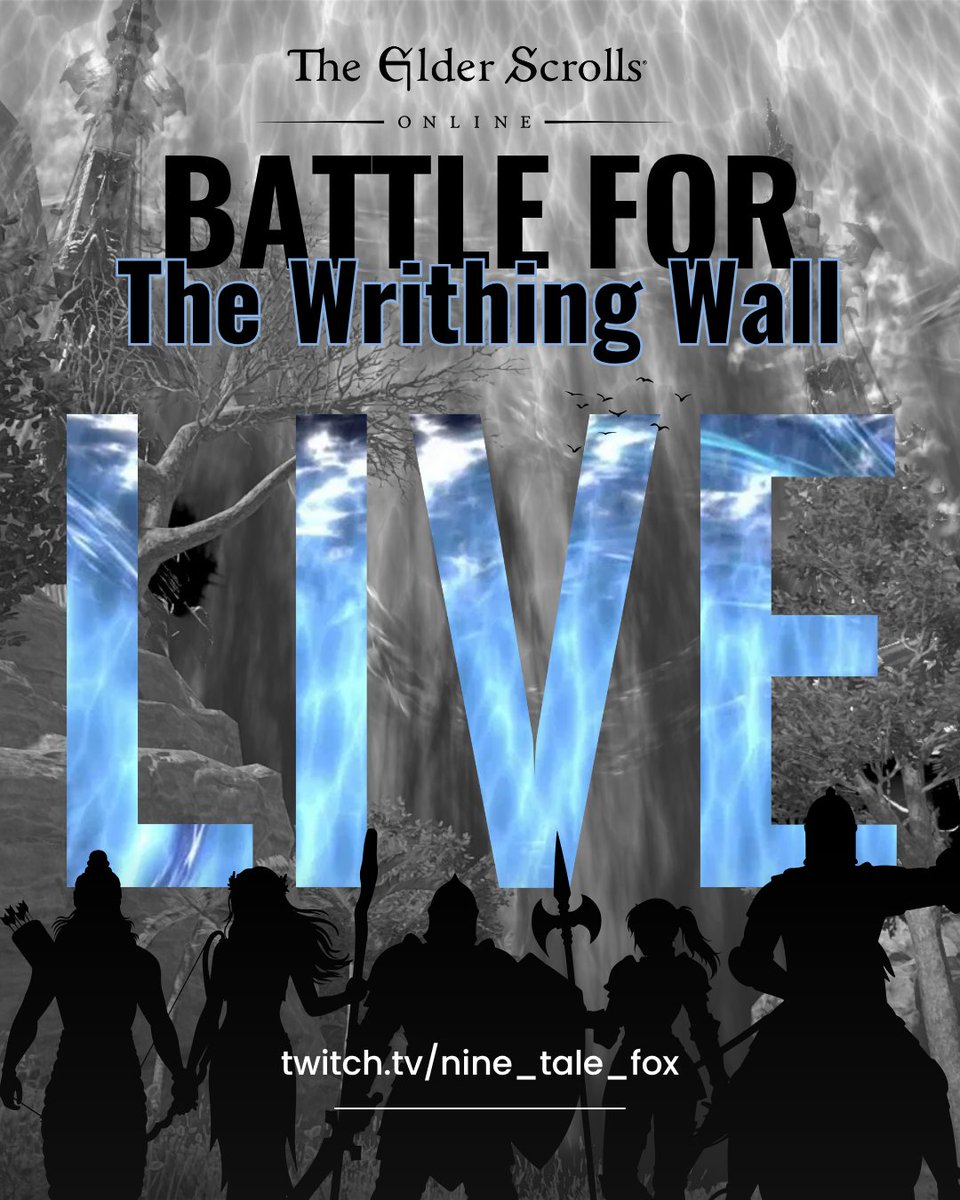 MrsNineTales's tweet image. The @TESOnline Battle for the Writhing Wall is live! 

Need event help? Check out the links in the comments for our written &amp;amp; video event guides.

Also, join us tonight on stream at 8pm ET for content pass giveaways so you can get in on the action &amp;amp; get the limited time rewards.