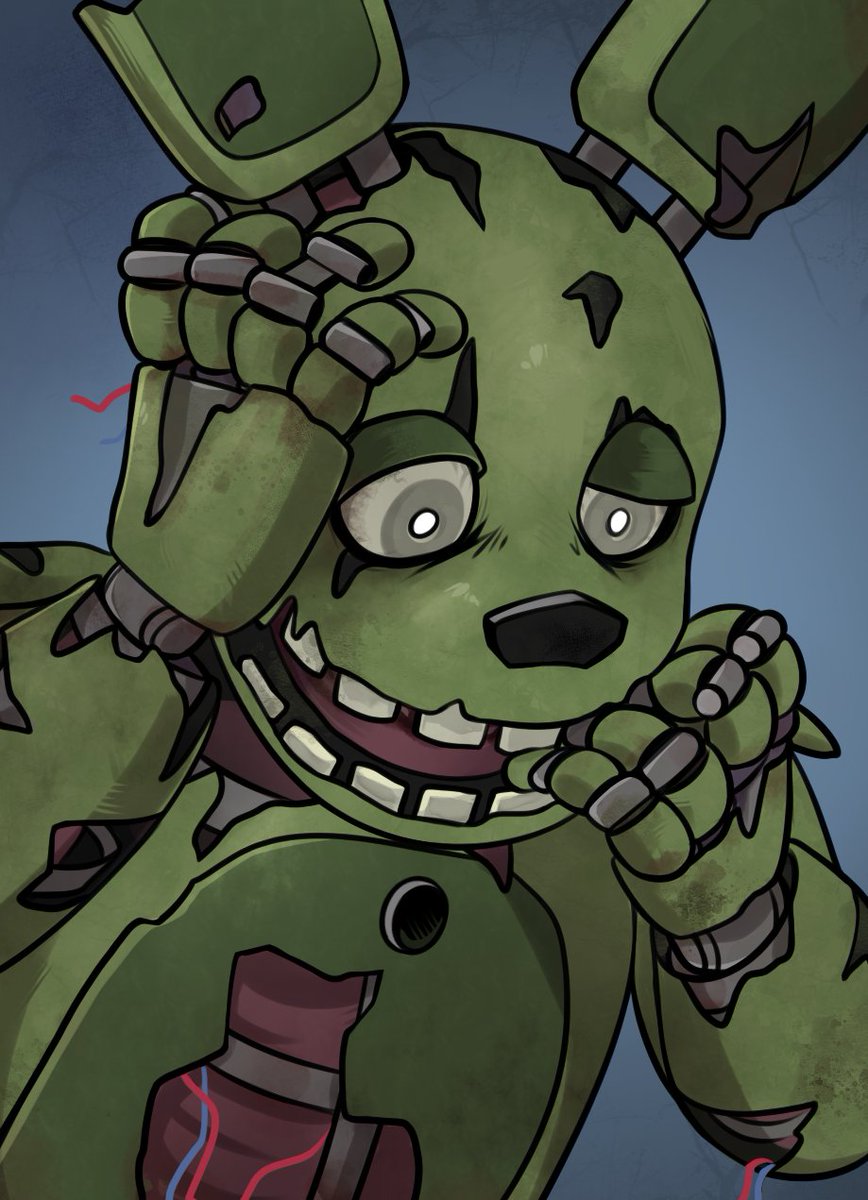 xXFaylinnXx's tweet image. Had to redraw that screenshot 
#Springtrap #fnaf #dbd
