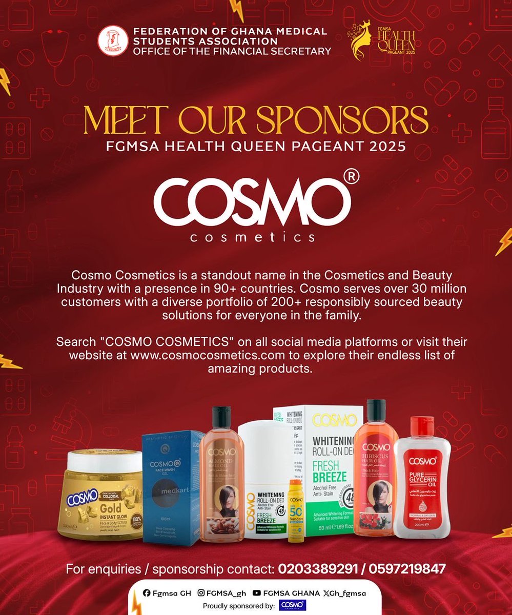 Federation of Ghana Medical Students' Associations tweet media