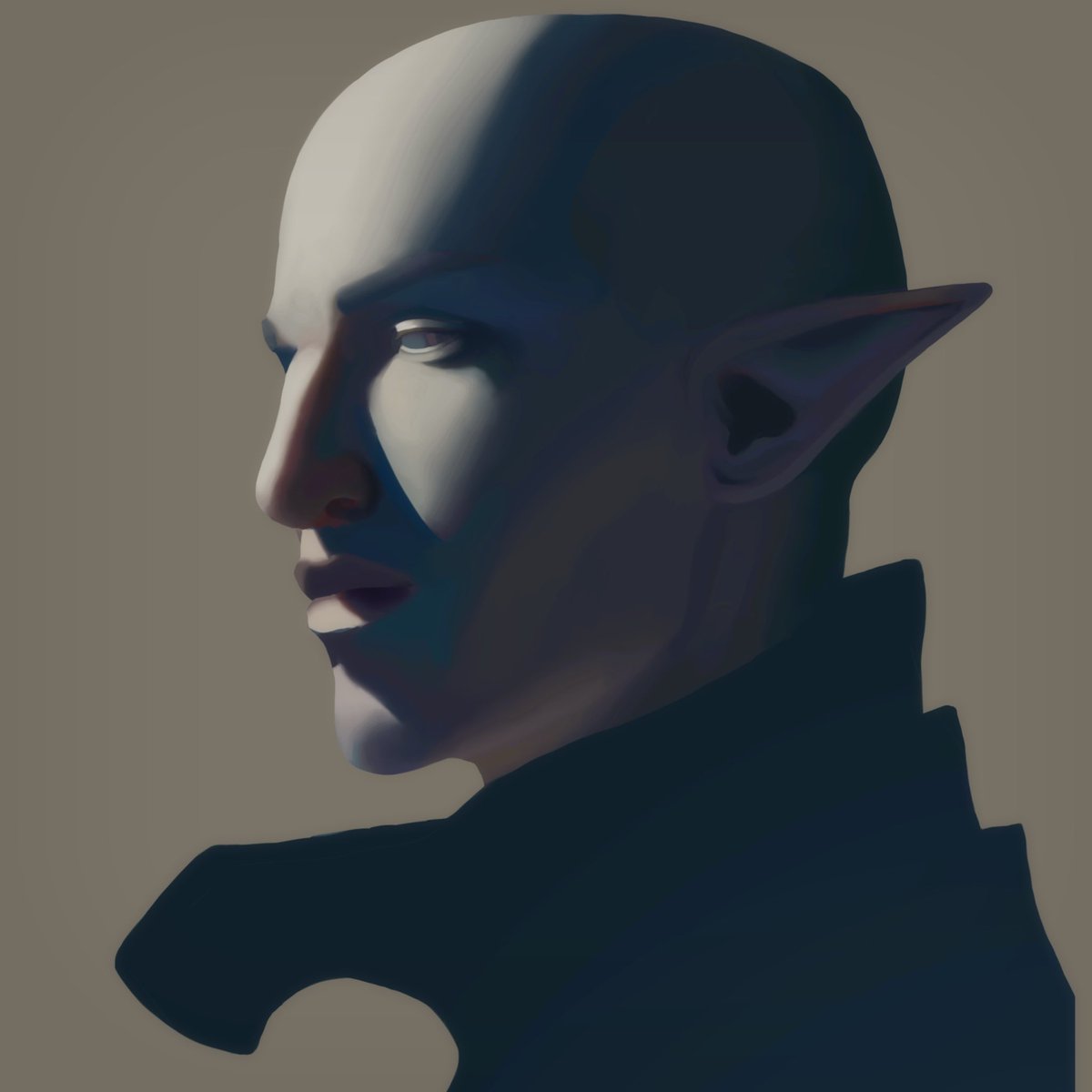 pr9yz's tweet photo. light study #solas #dragonage https://t.co/IyBgQmjSfW