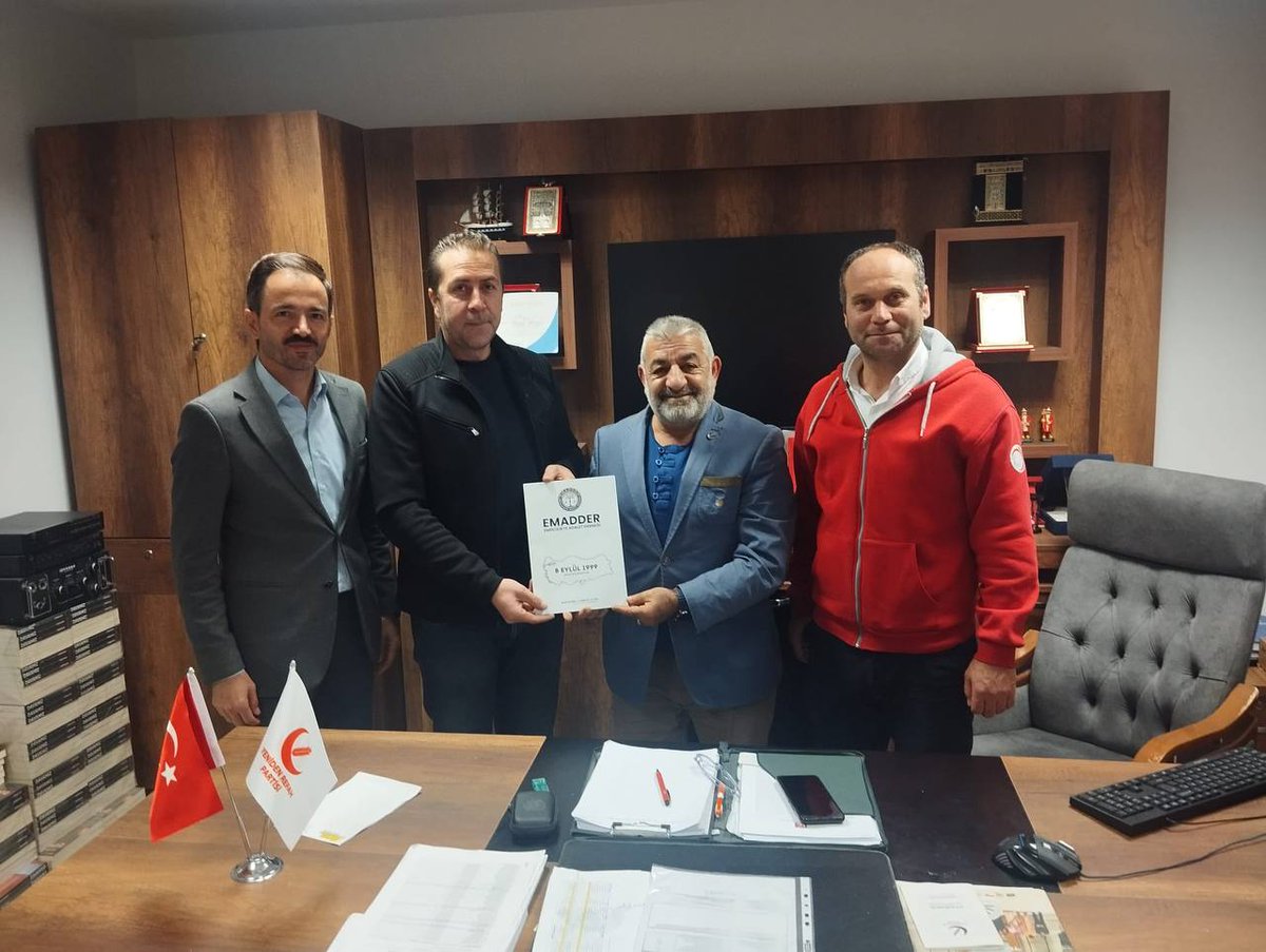 📌 EMADDER – ANKARA YENİDEN REFAH PARTİSİ ZİYARETİ

<a href="/veyselgorgulu_/">veysel Görgülü</a>
<a href="/rprefahpartisi/">Yeniden Refah Partisi</a>
<a href="/erbakanfatih/">Dr. Fatih Erbakan</a>

Emeklilikte Adalet Derneği (EMADDER) Ankara yönetim ekibimiz, Yeniden Refah Partisi Ankara İl Teşkilat Başkanı Sayın Veysel Görgülü’yü ziyaret ederek kademeli emeklilik talebimizi