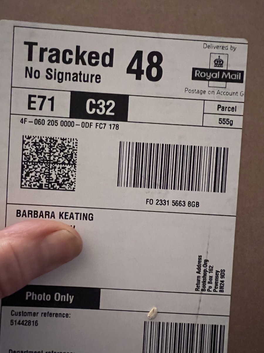 I’m not buying more books, I’m not buying more books , I’m ….. oops