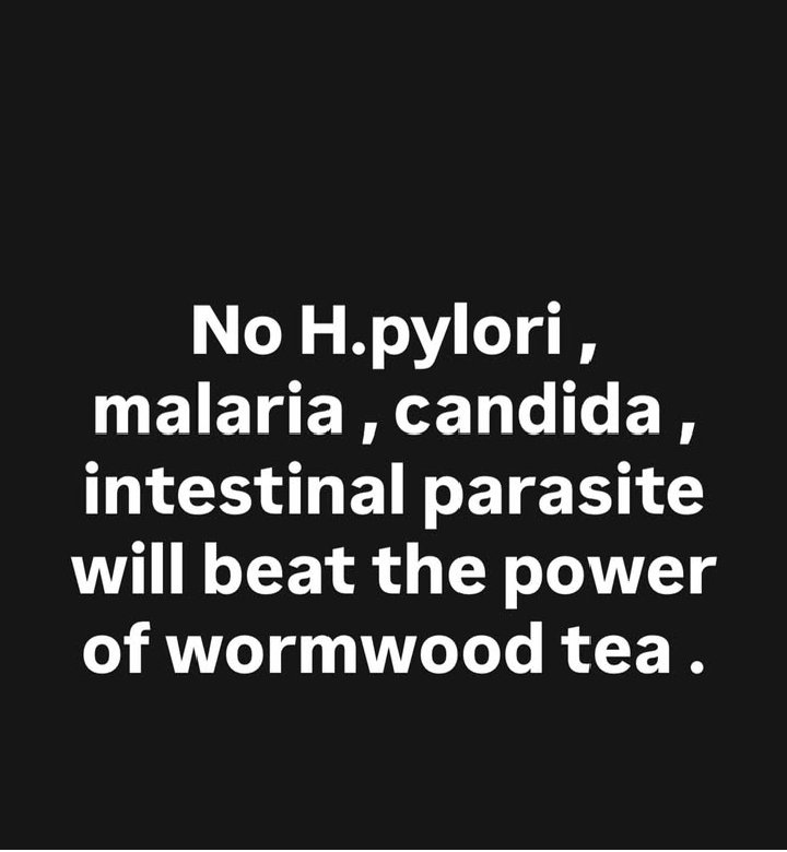 Sbmfarmacy's tweet photo. Wormwood Tea Benefits
Purifies the gut, fights infections, and restores vitality.
🍃 Eliminates parasites &amp; H. pylori
🔥 Soothes stomach inflammation
💧 Supports liver detox
🌸 Boosts appetite &amp; strength

#sbmholisticfarmacy  #skinfood #skinglow   #skinsecret #diet #skincare https://t.co/SxY8X0IG3z