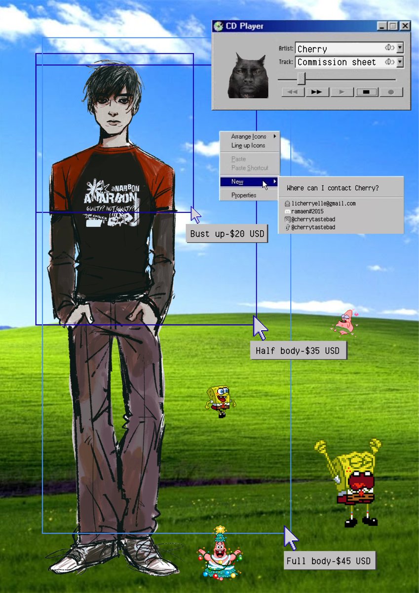 Comms opened! Comment or dm if interested 

Payment via PayPal 

Shares are appreciated! 

#ArtCommission #commissionopen #digitalart #fyp