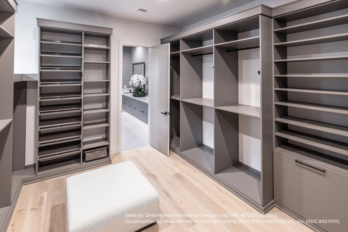 Space for everything, and then some! 👗 👔 🛍️

At #SymmetryAtMagnolia, every detail is designed with your lifestyle in mind, including closets that make organization effortless. 

See more of the #SheaHomes difference at the link.
bit.ly/45rYMnX