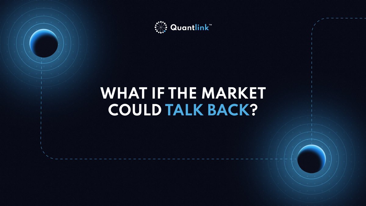 QuantLink_AI's tweet image. In DeFi, data is abundant but interpretation is scarce. Traders, builders, and analysts are constantly switching between tabs, dashboards, and feeds, all to answer one question, what does the market actually say?

At Quantlink, we built FREN to bridge that gap. It’s a live,…