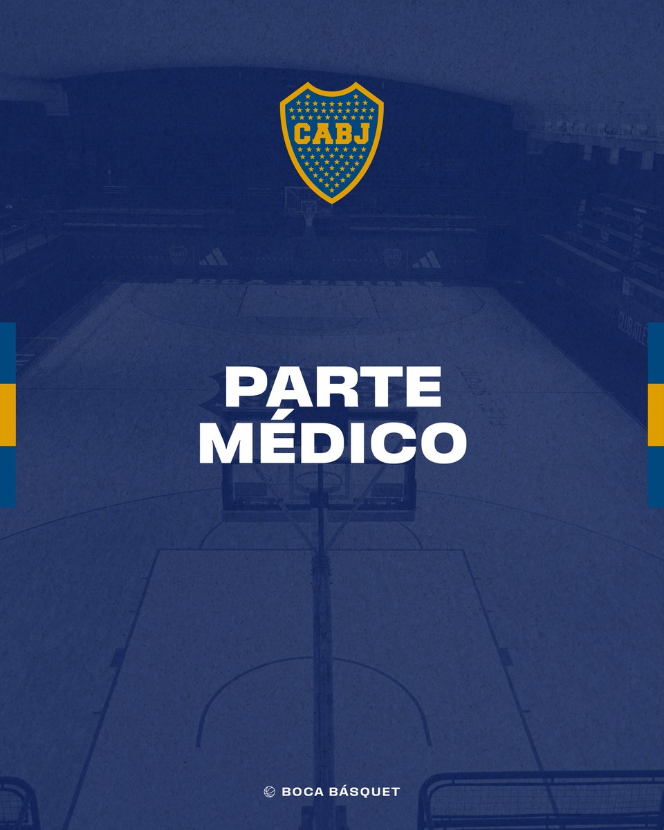 #ParteMédico

El jugador Martín Cuello presenta lesión meniscal de rodilla. Será intervenido quirúrgicamente en los próximos días por el cuerpo médico de la institución.

Departamento Médico de Básquet Profesional