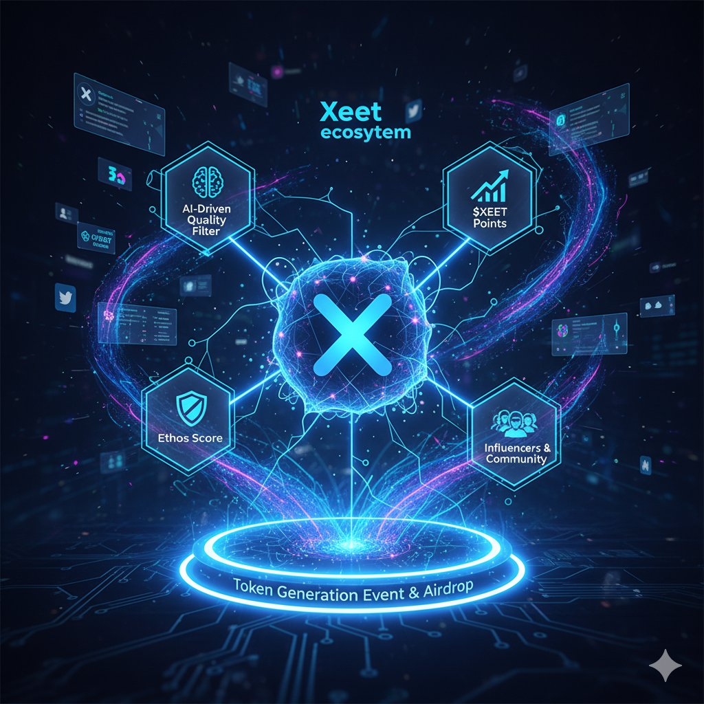 InfoFi hasn't been much better with <a href="/xeetdotai/">xeet</a> you can simply earn crypto just by dropping some high engaging posts on X Twitter 

The only thing you need to do is just simply 

Connect your X account and start earning 
Even <a href="/cz_binance/">CZ 🔶 BNB</a> is into this project 
#DeFi #crypto #InfoF