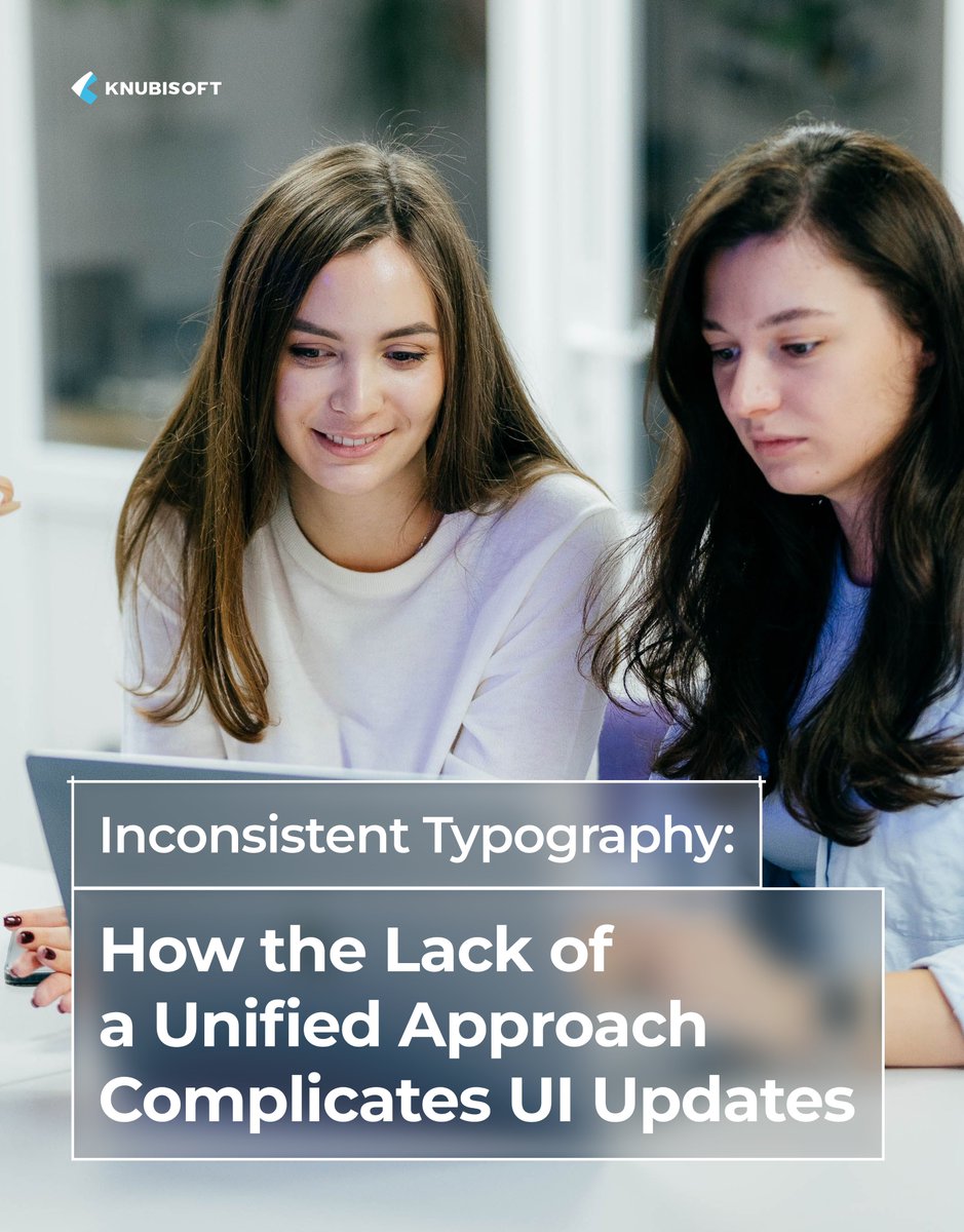 KnubiSoft's tweet image. Outsourcing teams working on separate modules often ship inconsistent typography fonts, sizes, spacing hurting UX and slowing UI changes (esp. after API updates).
At Knubisoft we fixed it with a style guide + automated checks. Did this bite you too? #DesignSystem #UIUX