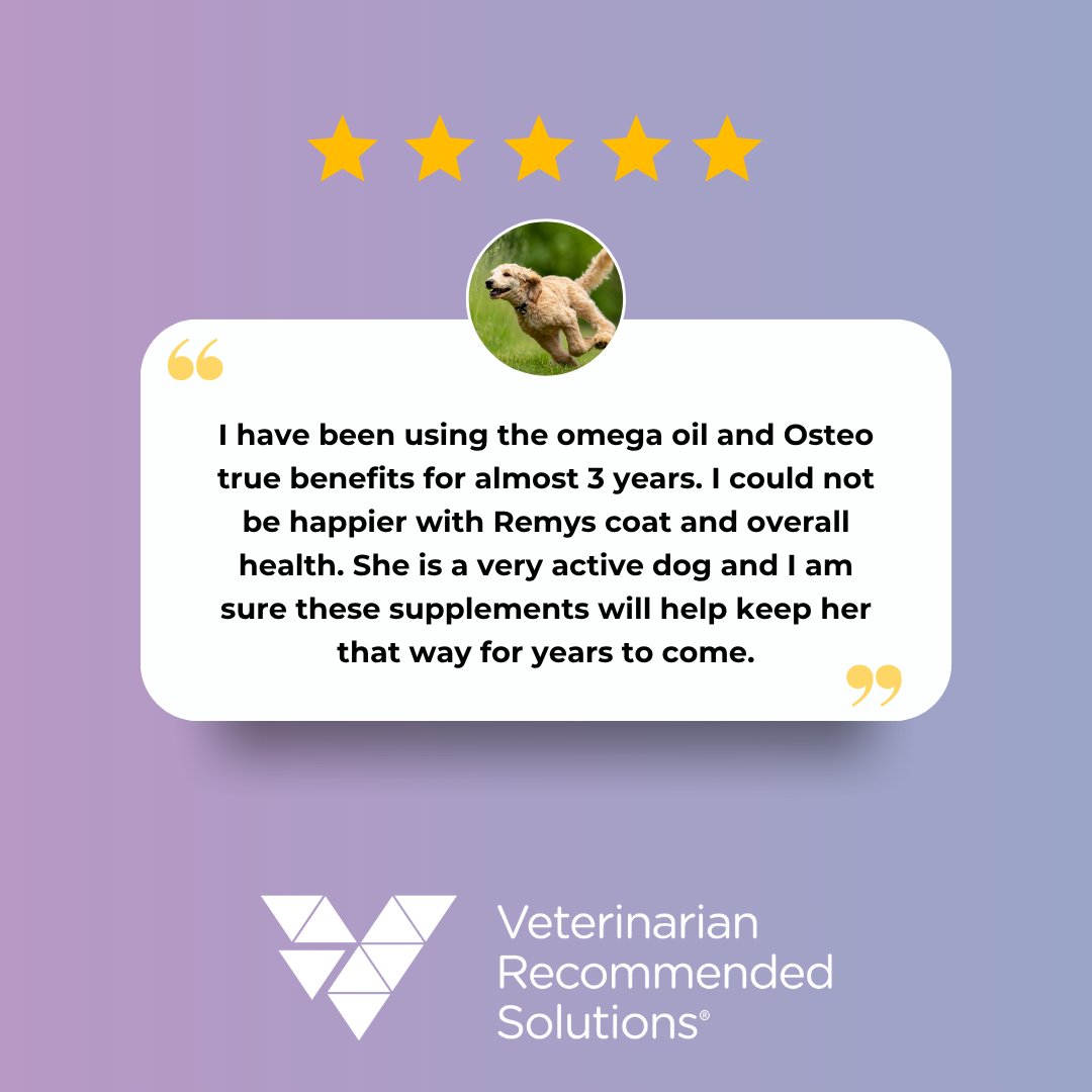 VRSPets's tweet image. Remy's update = instant smiles. 🐶💙 We are so glad you are doing well.
Thanks for partnering with your veterinary team and VRS on your wellness journey.
