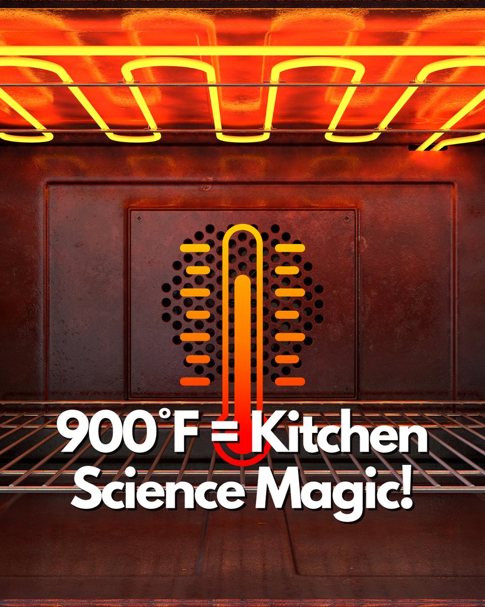 Ablecooling's tweet photo. Monday fact: Self-cleaning ovens reach 900°F to burn spills into ash. Pretty amazing kitchen science! #MondayMotivation #OvenFacts #AbleApplianceRepair https://t.co/94STCIa9jK