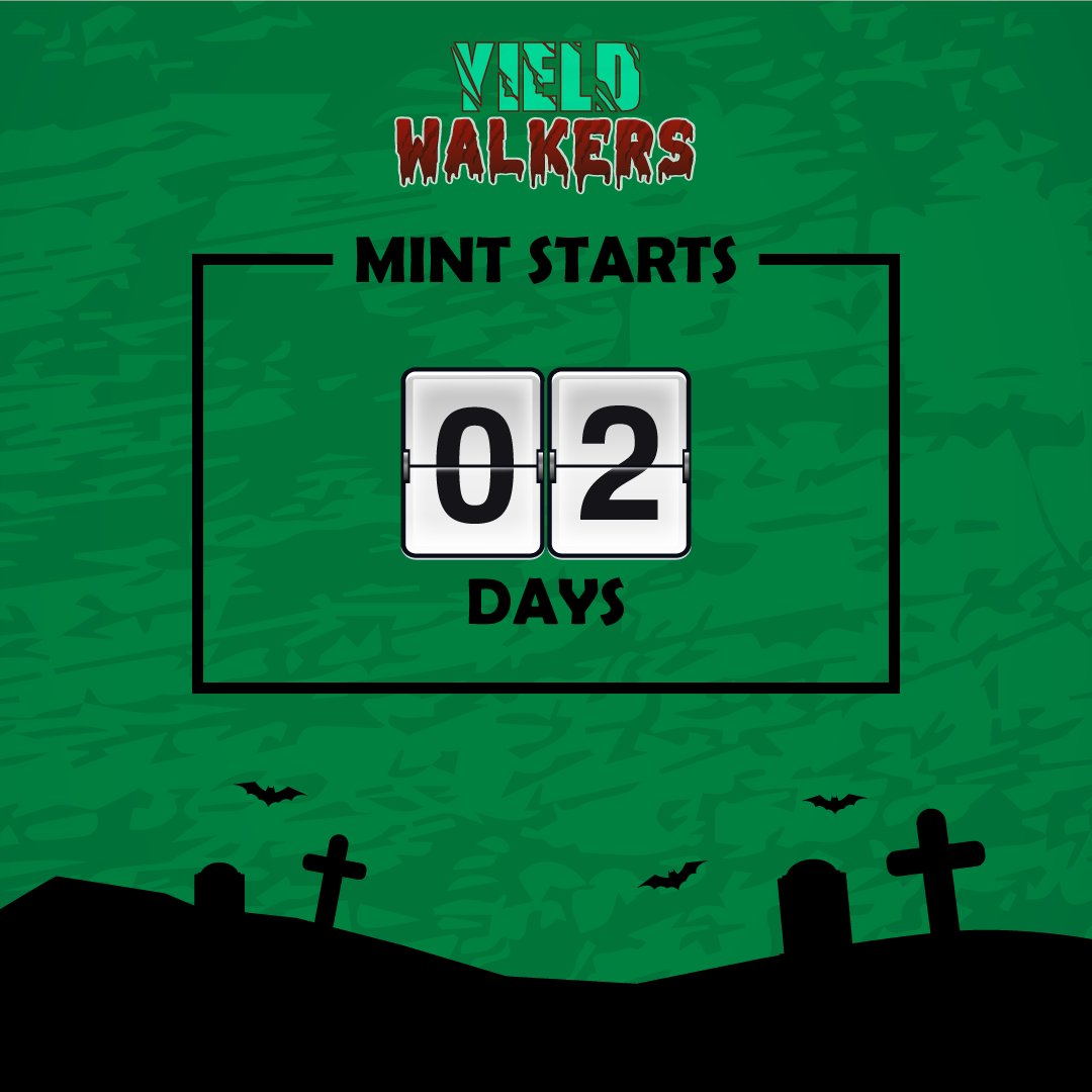 Mint starts in 2 days 

🔗 Burn-to-mint: stargaze.zone/l/yieldwalkers

#YieldWalkers #NFTfi #Stargaze