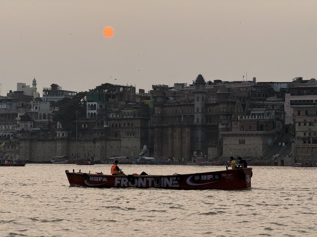 wandersidd's tweet image. The City that is Banaras. ❤️