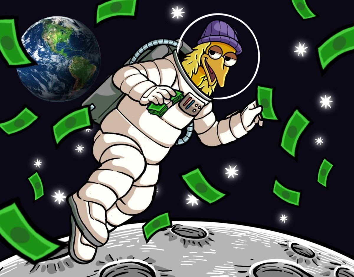 AssamVict0r's tweet image. @SOLbirddog 

🚀🐔 Birddog just landed on the moon… and guess what? The cash is floating too 💸🌕

#Birddog #Crypto #Solana #MemeCoin #ToTheMoon