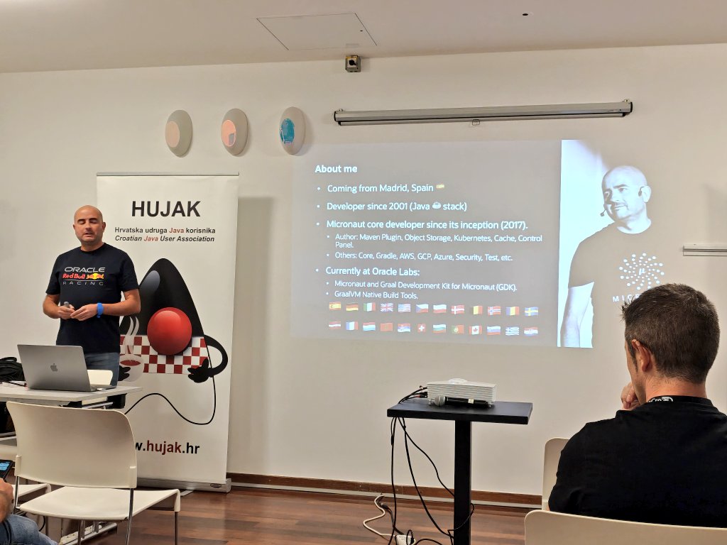 icougil's tweet image. Ready to listen @alvaro_sanchez sharing his session about revealing the magic 🧙🏼♂️🪄 behind #Java annotations
#JavaCro