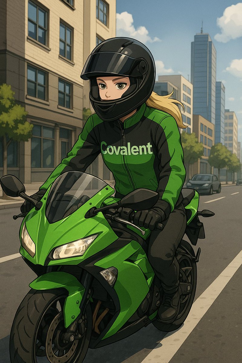 LoTek09's tweet image. Gspeed 💚😎
Anaverse rolls in with the Covalent Motorcycle! 🏍️

@Covalent_HQ makes blockchain data simple — one tool, all networks, instant answers. No more hopping between chains
A big step toward truly usable, transparent onchain data for everyone.
@wallchain_xyz #Covalent_HQ